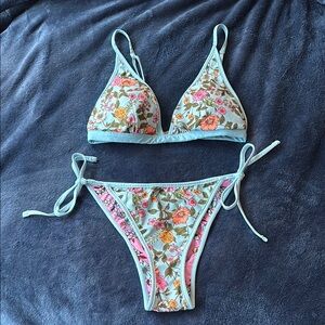 Maaji Reversible Wildflower Bikini Medium Set